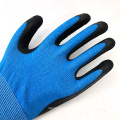 NMSAFETY Quick-Dry Coolmax Liner Foam Latex Palm Touch Screen Gloves